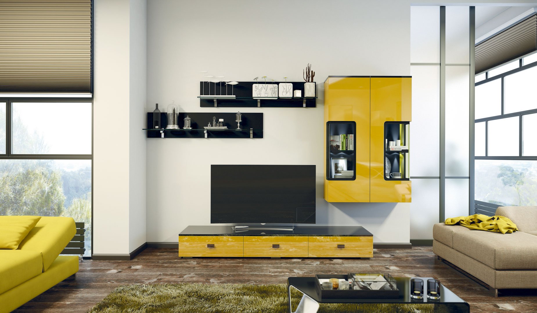 Мебель для Гостиная Молли87 - Rioka MEBEL